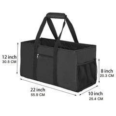 Large Insulated Utility Tote Bag for Beach Camping and Picnics