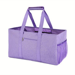 Large Insulated Utility Tote Bag for Beach Camping and Picnics