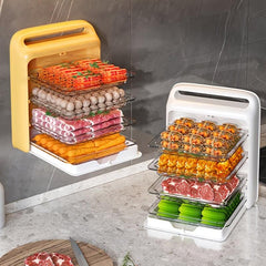 Layer Folding Serving Plate for Outdoor and Indoor Use