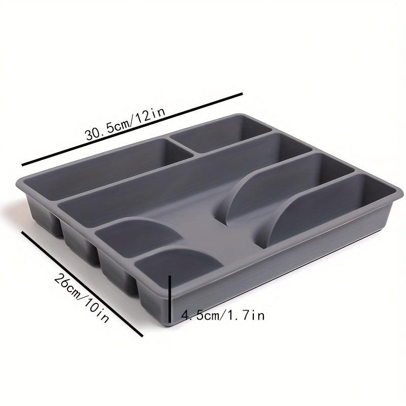 Kitchen Drawer Storage Box Cutlery Compartment Organizer Tray