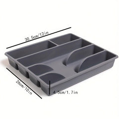 Kitchen Drawer Storage Box Cutlery Compartment Organizer Tray