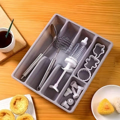Kitchen Drawer Storage Box Cutlery Compartment Organizer Tray