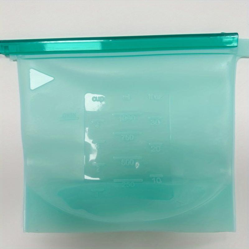 1pc Silicone Food Storage Bag Reusable Food Preservation Bag Sealing Bag
