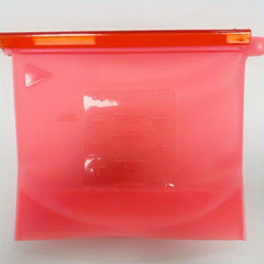 1pc Silicone Food Storage Bag Reusable Food Preservation Bag Sealing Bag