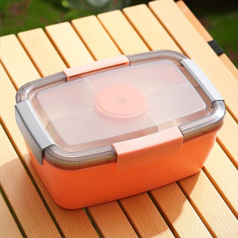 Leakproof 5 Compartment Bento Lunch Box for Teens, Microwave Safe