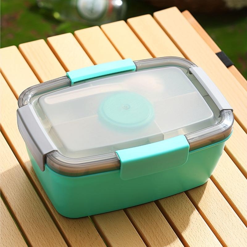 Leakproof 5 Compartment Bento Lunch Box for Teens, Microwave Safe