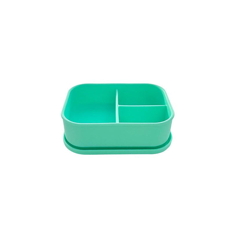 Silicone Lunch Box Divided Microwave Bento Box Leakproof Container