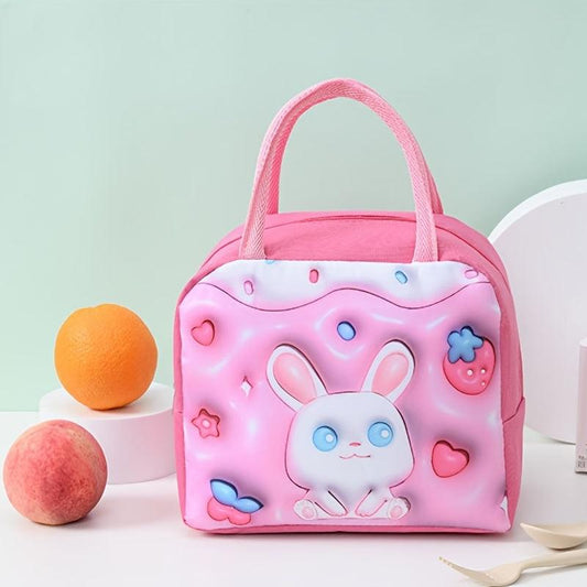 3D Cartoon Lunch Bag Insulated for Camping Picnic