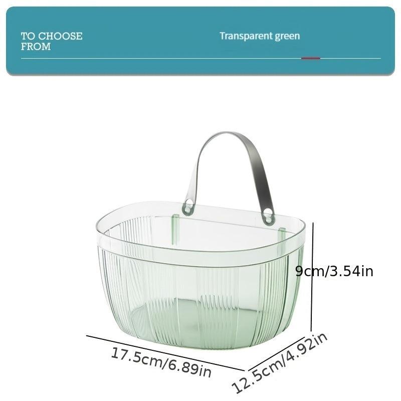 Kitchen Storage Basket Punching Hanging Bathroom Soap Sponge Holder