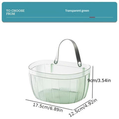 Kitchen Storage Basket Punching Hanging Bathroom Soap Sponge Holder