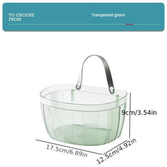 Kitchen Storage Basket Punching Hanging Bathroom Soap Sponge Holder