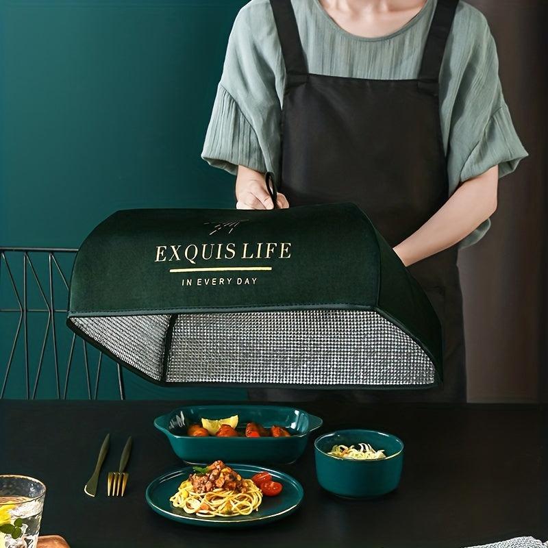 Foldable Anti Fly Dustproof Cover for Vegetables & Leftovers