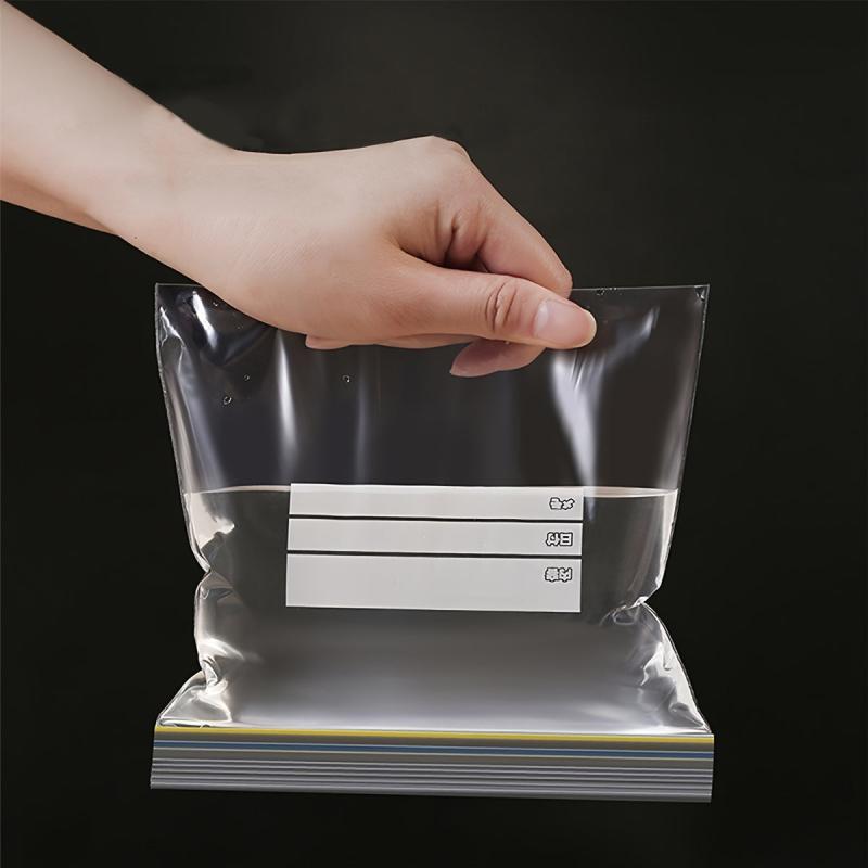 PE Zipper Bag, Double Sealing Strips, Fresh-keeping, Leak-Proof, Freezer Bag