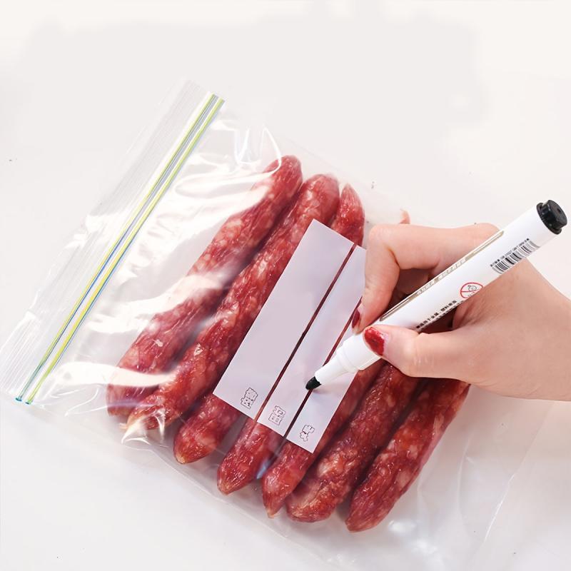 PE Zipper Bag, Double Sealing Strips, Fresh-keeping, Leak-Proof, Freezer Bag