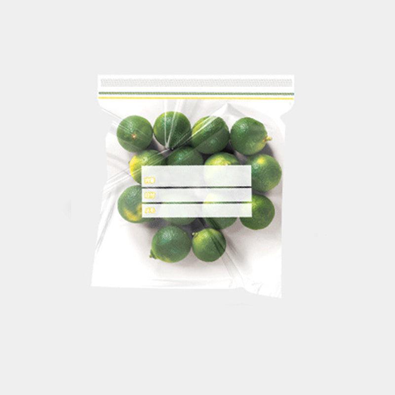 PE Zipper Bag, Double Sealing Strips, Fresh-keeping, Leak-Proof, Freezer Bag