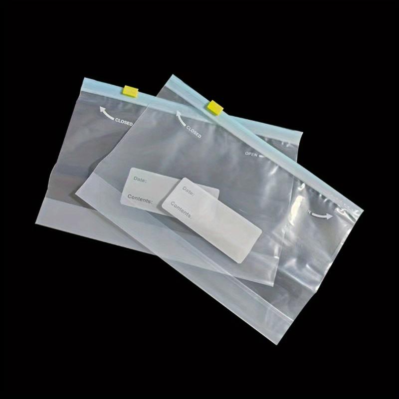 10pcs Reusable Food Storage Zipper Bags Leak Proof Fresh-keeping BPA-Free