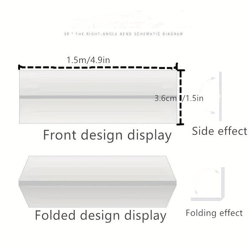 Waterproof Anti-Mildew Toilet Caulk Strip Self-Adhesive Sealing Tape