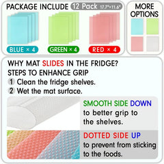 Washable Fridge Mats Refrigerator Covers Pads Waterproof Non Slip