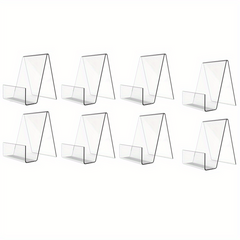 Acrylic Book Stand Clear Display Easel Tablet Holder for Pictures Books Music