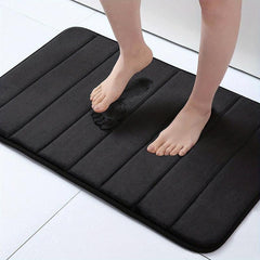 Soft Memory Foam Bathroom Mat Quick Absorption Anti Slip Bathroom Decor