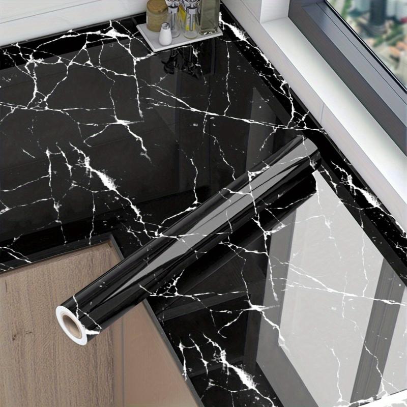 Gray Marble Peel and Stick Paper for Countertops - Waterproof PVC