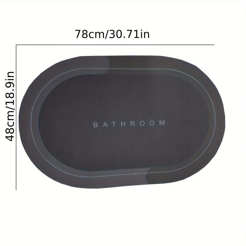 Quick Dry Bath Mat with Tiny Pores Bathroom Floor Mat