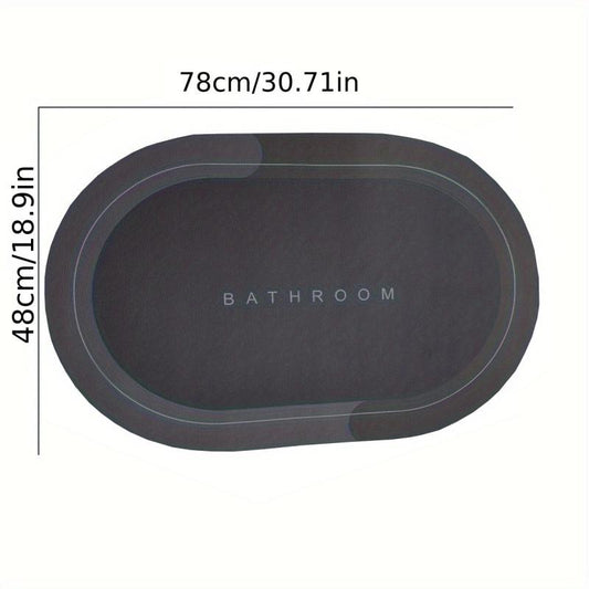 Quick Dry Bath Mat with Tiny Pores Bathroom Floor Mat