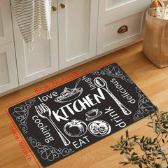 Non Slip Soft Kitchen Floor Mat Waterproof Dirt Resistant