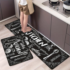 Non Slip Soft Kitchen Floor Mat Waterproof Dirt Resistant
