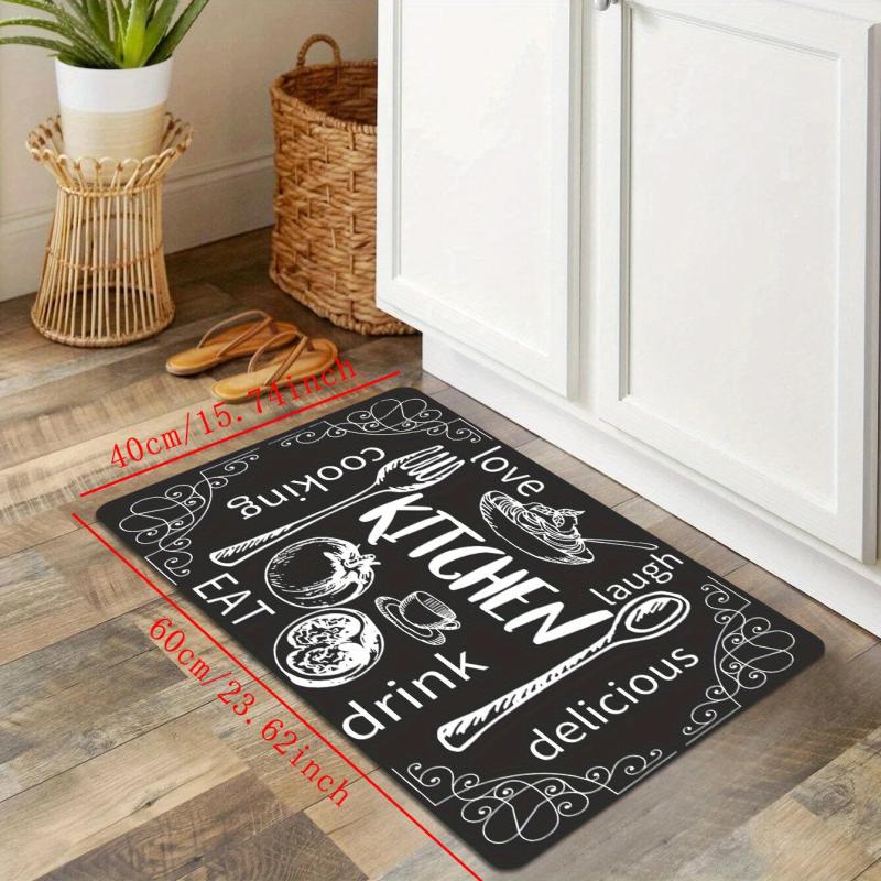 Non Slip Soft Kitchen Floor Mat Waterproof Dirt Resistant