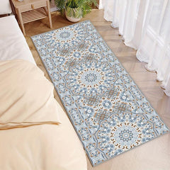 Vintage Moroccan Hallway Rug Soft Non Slip Kitchen Mat