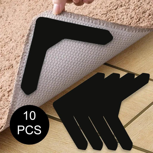16pcs Non-slip Carpet Stickers for Living Dining Bathroom Rugs