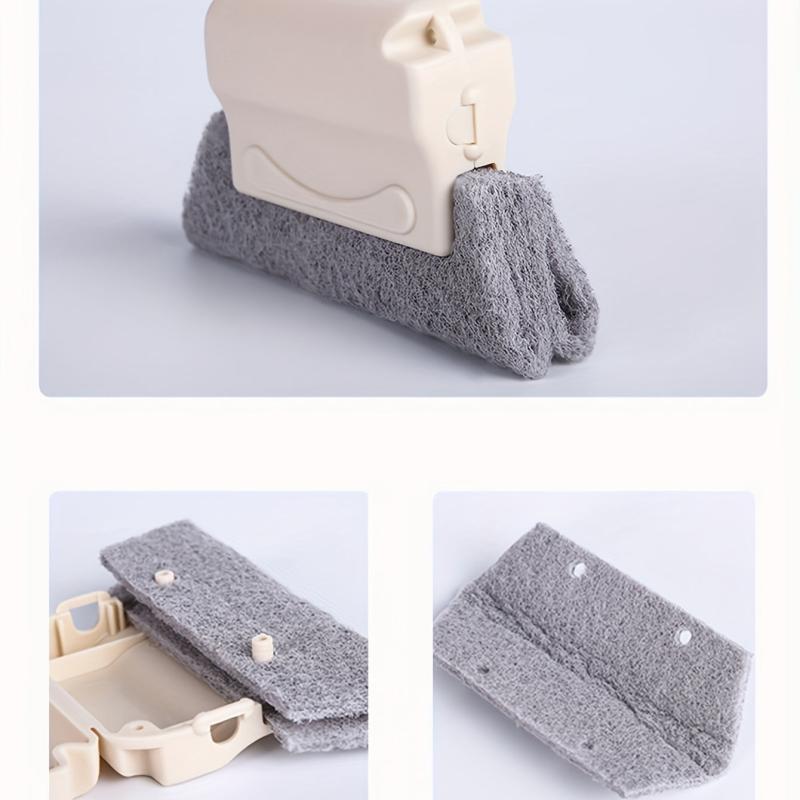 Easy Grip Window Slot Cleaning Brush Multipurpose Sweeping Tool