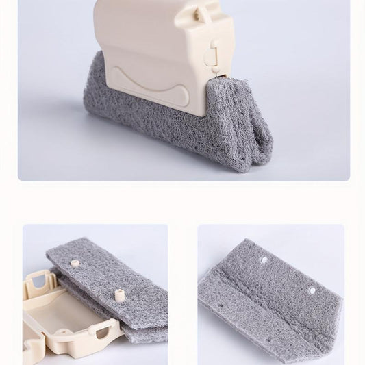 Easy Grip Window Slot Cleaning Brush Multipurpose Sweeping Tool