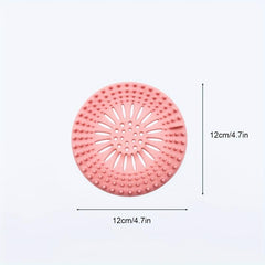 4pcs Bathroom Hair Catcher Filter Net Easy Install & Clean for Bathroom Bath