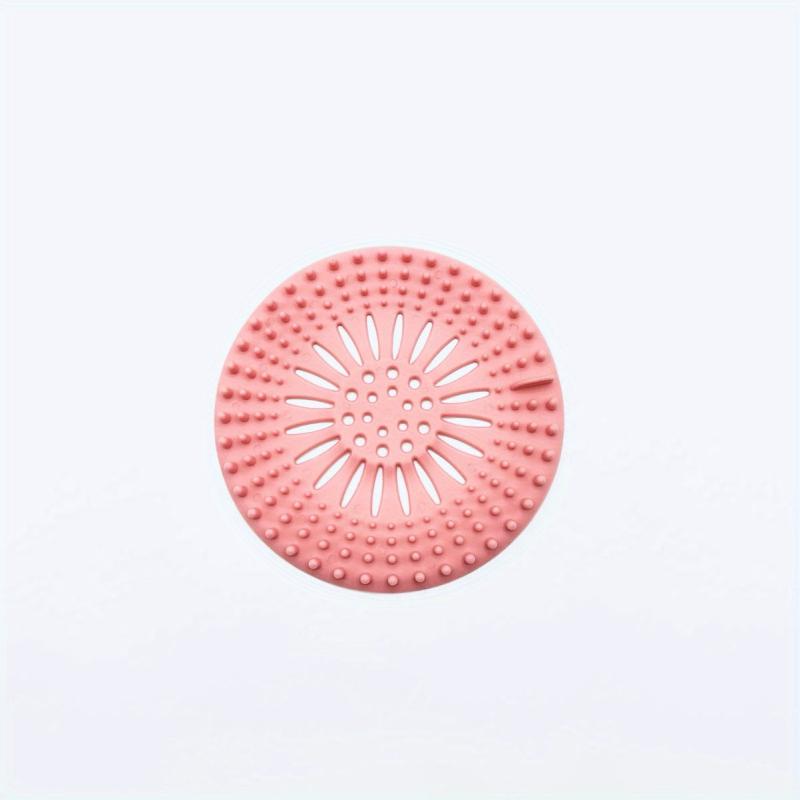 4pcs Bathroom Hair Catcher Filter Net Easy Install & Clean for Bathroom Bath