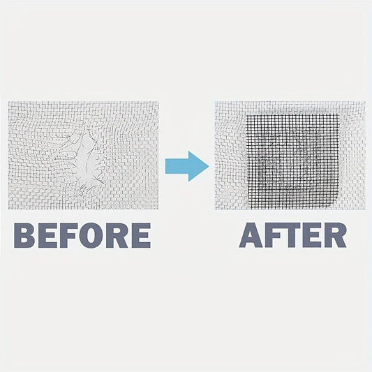 Self Adhesive Window Screen Repair Tape - Repair Tears and Holes Easily