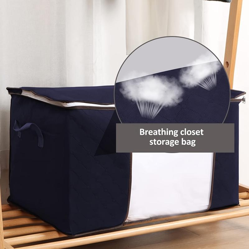 Large Storage Bag for Clothes, Shoes, Toys - Travel & Home Organizer