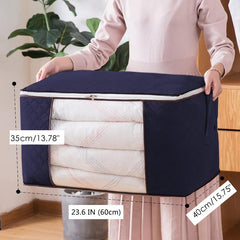 Large Storage Bag for Clothes, Shoes, Toys - Travel & Home Organizer
