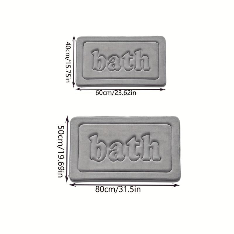 Bathroom Water Absorption Anti-skid Mat