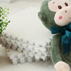 10pcs DIY Puzzle Plush Carpet 11.8''X11.8'' Back To School Supplies