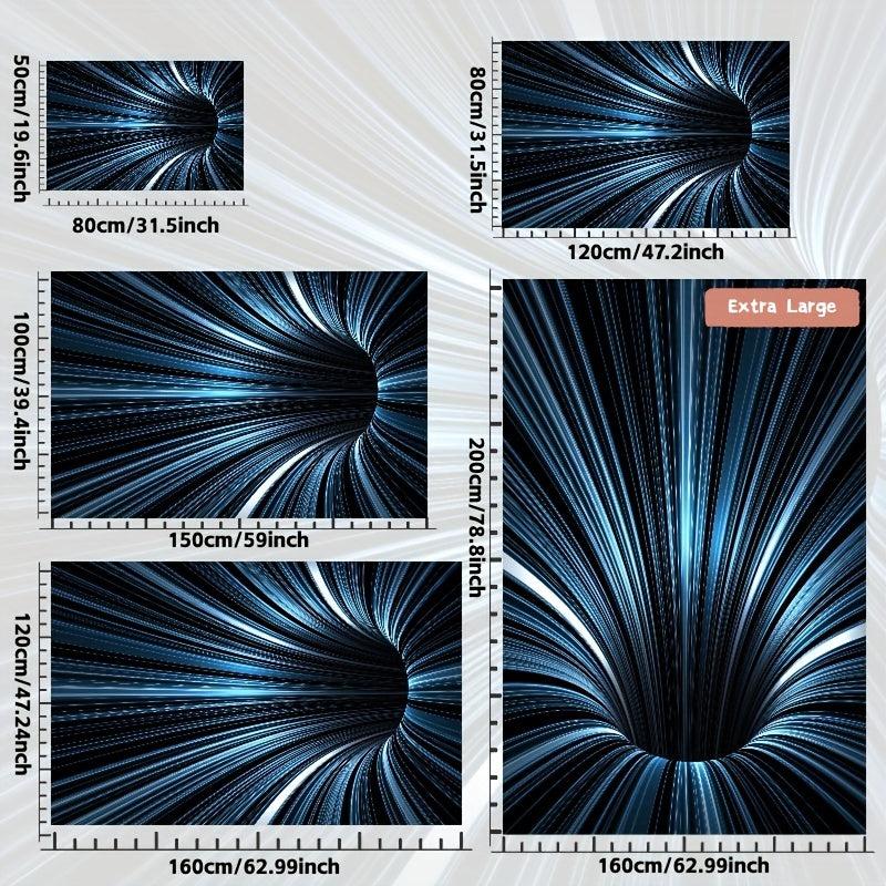 3D Vision Carpet Living Room Bedroom Floor Mat Doorway Decor