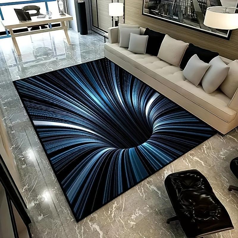 3D Vision Carpet Living Room Bedroom Floor Mat Doorway Decor