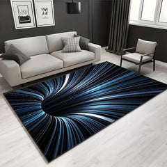 3D Vision Carpet Living Room Bedroom Floor Mat Doorway Decor