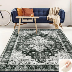 Washable Area Rug Entryway Rug Stain Resistance Kitchen Mat Vintage Bat