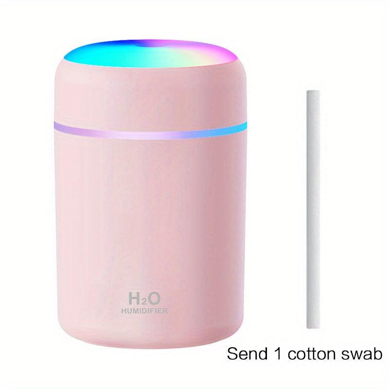Colorful 220ml Mist Humidifier Essential Diffuser for Room Office Home Car