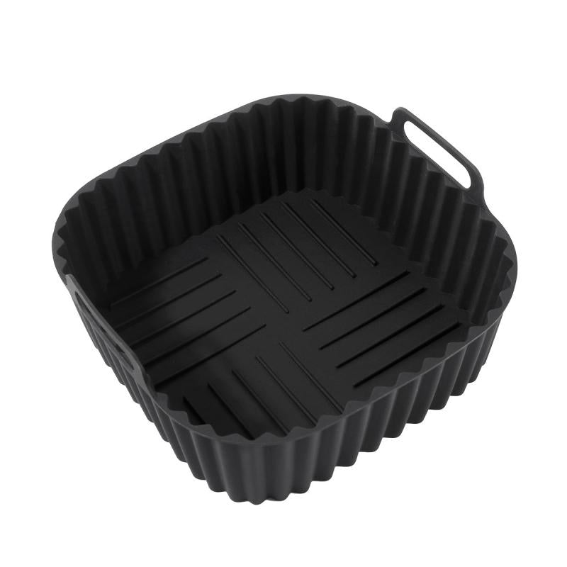 8 Inch Square Reusable Silicone Air Fryer Liner