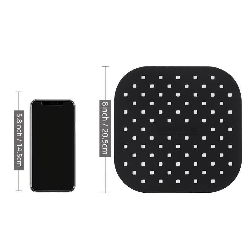 8 Inch Square Reusable Silicone Air Fryer Liner