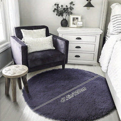 Ultra Soft Plush Rug Round Large Area Rug Non slip Fluffy Shaggy Rug