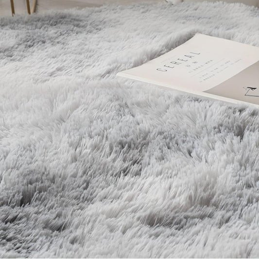 Nordic Grey Circle Rug Carpet for Living Room Bedroom